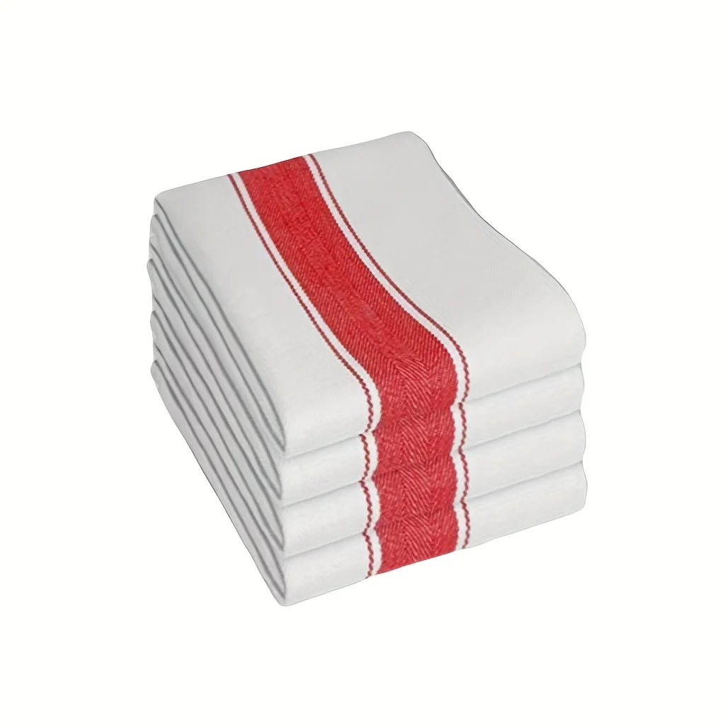 100% Cotton Soft Hand Towels for Kitchen Absorbent Tea Towels Quick Drying Cleaning