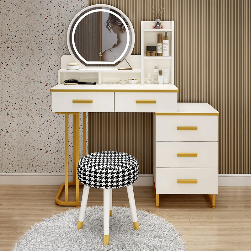 High Quality antique makeup dresser with LED mirror