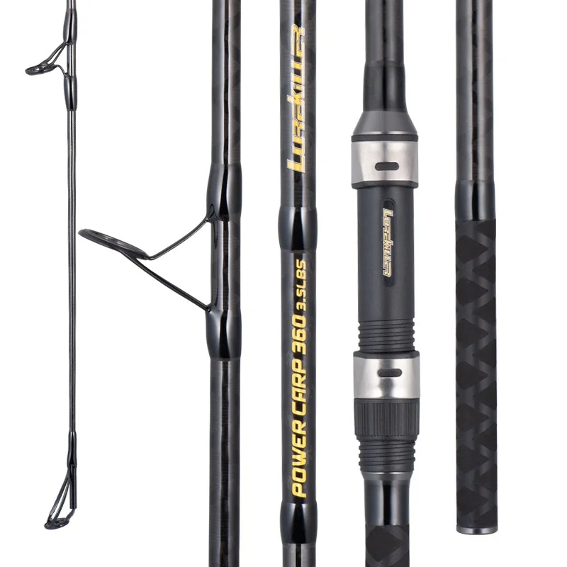 NEW  3.6m 3.9m Lurekiller POWER CARP 3 sections spinning carp fishing rods