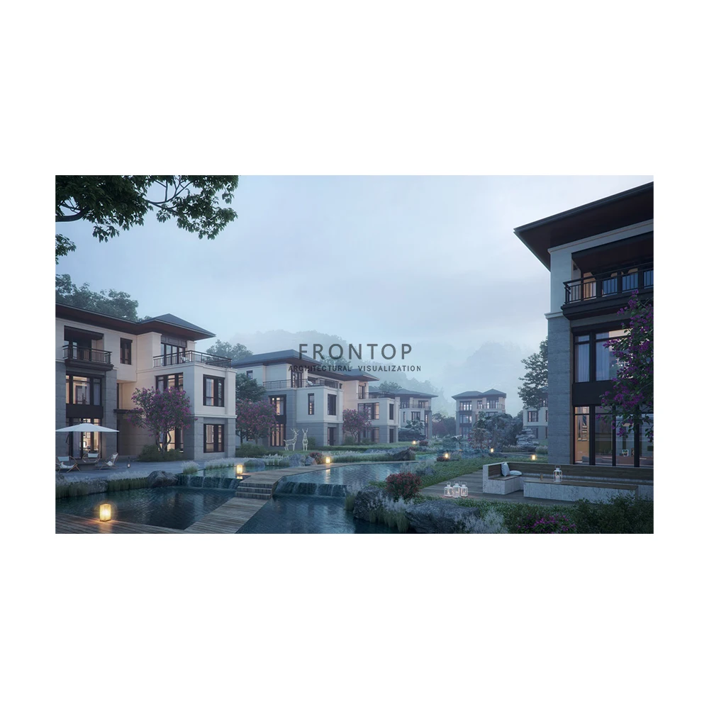 3D Max Animation Rendering Service Custom Apartments 3D Exterior Interior House Plan Design 3D