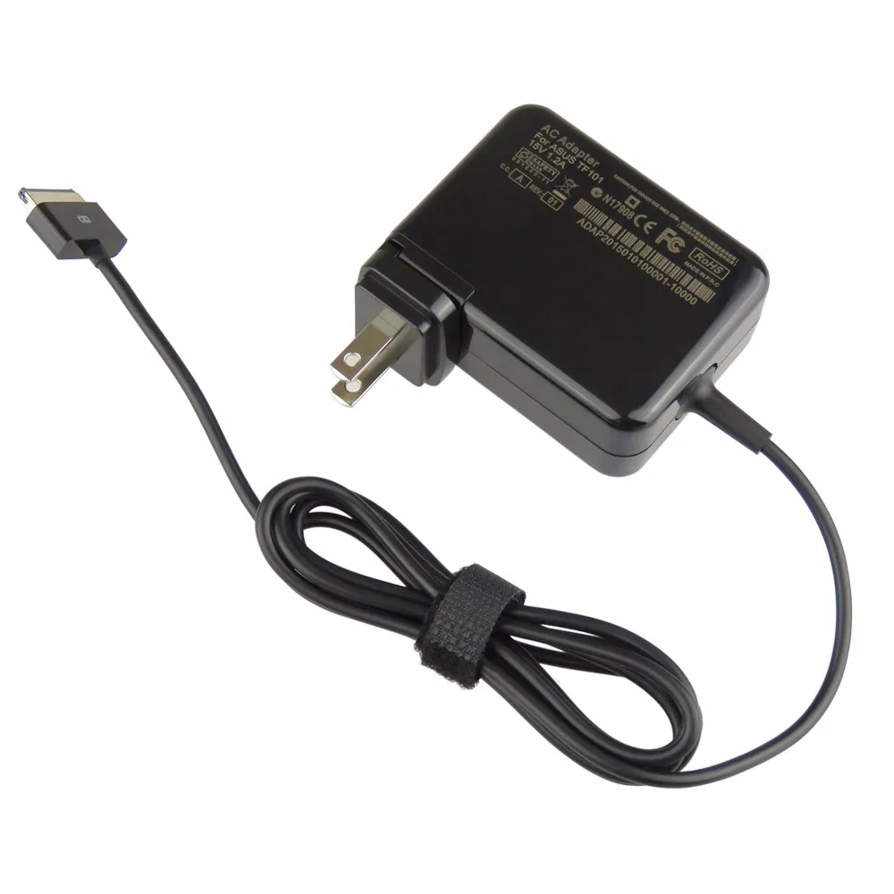 18W 40Pin AC Wall Charger Power Adapter For Asus Eee Pad Transformer SL101 TF101 TF201 TF300T TF700T Tablet 15V1.2A