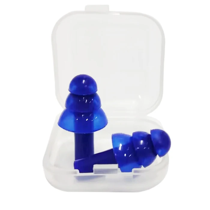 32dB Soft Silicone Ear Plugs Ears Protector Reusable Hearing Protection