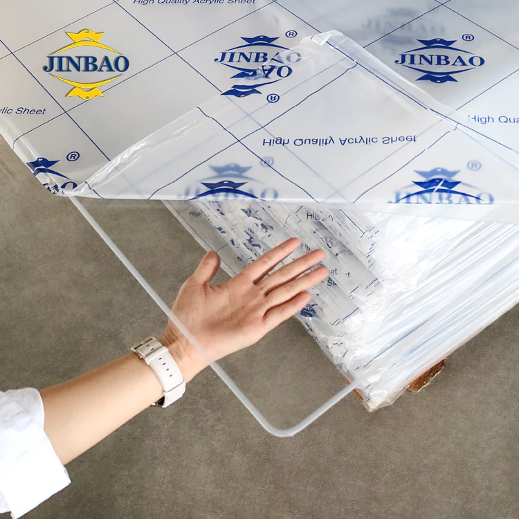 Бренд JINBAO акрилового листа панель оформить заказ, пластиковая гвардия барьер