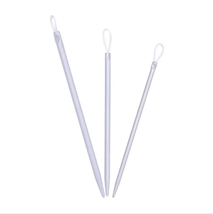 ALUMINIUM  materials knitting needles sewing needle colored /Nylon thread threader/wool threader