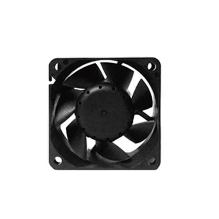 
12v dc motor specifications 60X60X25mm powerful high cfm large air flow brushless industrial DC axial cooling fan 