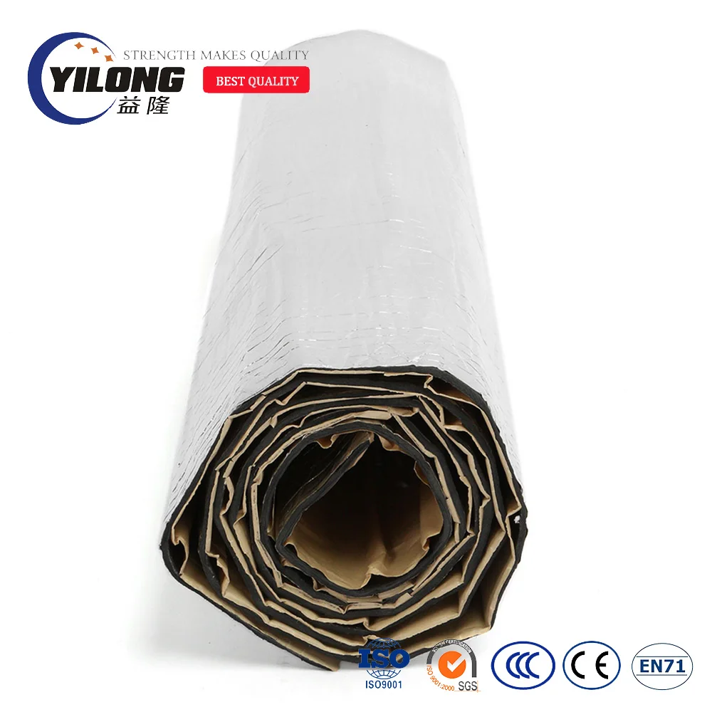 fire resistant chemical corss link foil xpe foam self-adhesive