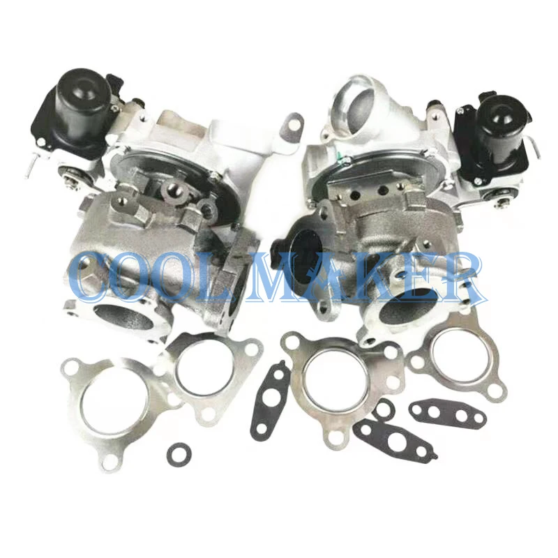 17208-51010 17208-51011 twins Turbocharger for Toyota Land Cruiser 1VD-FTV engine D-40 V8