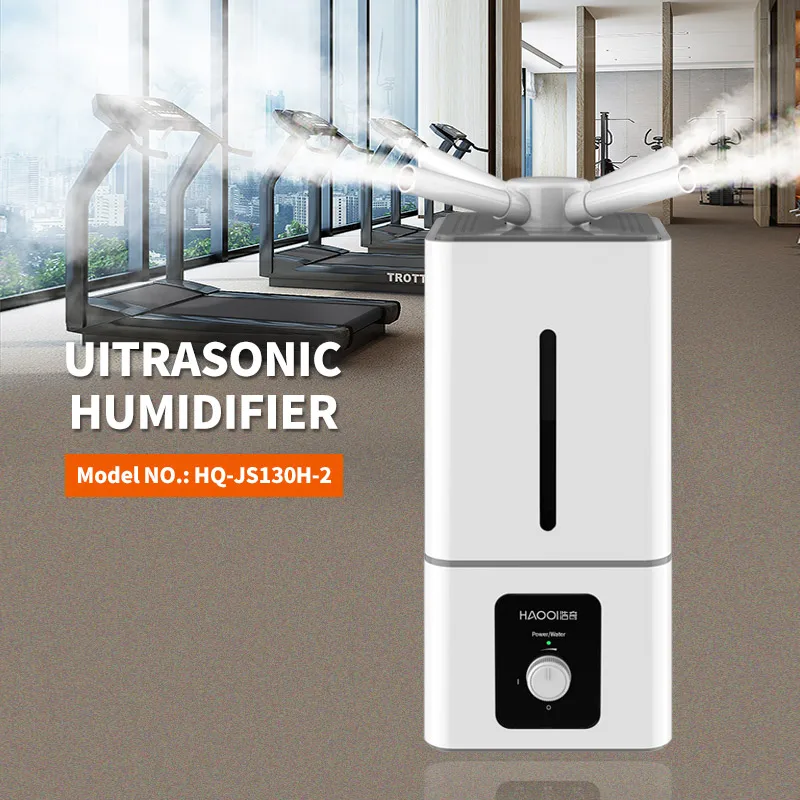 ultrasonic atomization industrial commercial Air Purifier Humidifier with 13L Large Water Capacity 3 pcs Atomizers Mist Maker