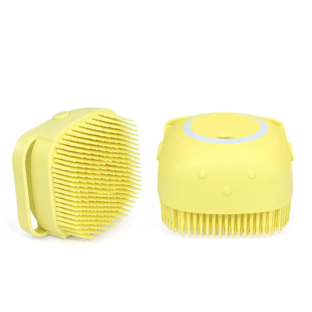 Top Selling 2020 New Product BPA Free Baby Silicone Shower Massage Soft Brush