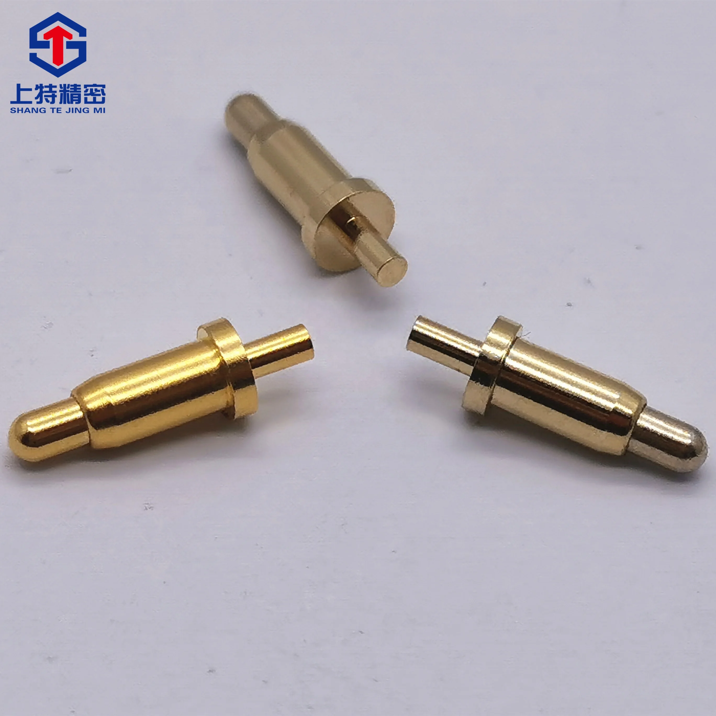 Shangte Customized Brass Pogo Pins Spring Contact Probes Test Probe
