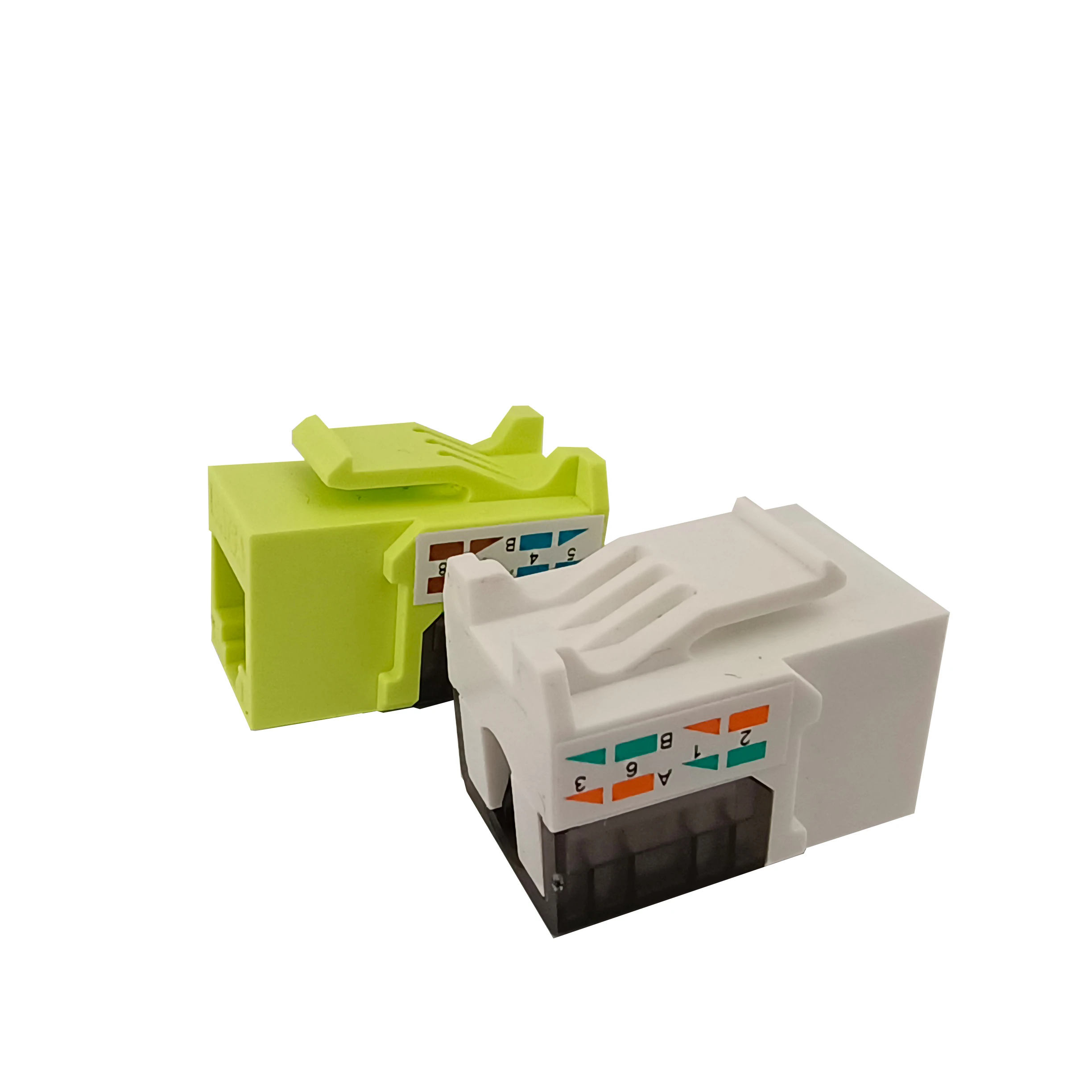 Оптовая продажа 8P8C 90 градусов неэкранированный rj45 utp cat5e cat6 cat6a сетевой разъем keystone