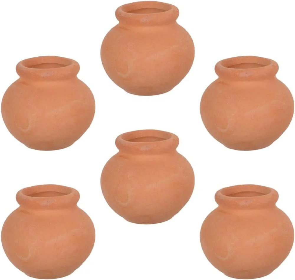 Hot Sell Miniature Tiny Clay Pots Pottery Planters Mini Flower Terracotta Pots for DIY Home Garden Desktop Office Wedding