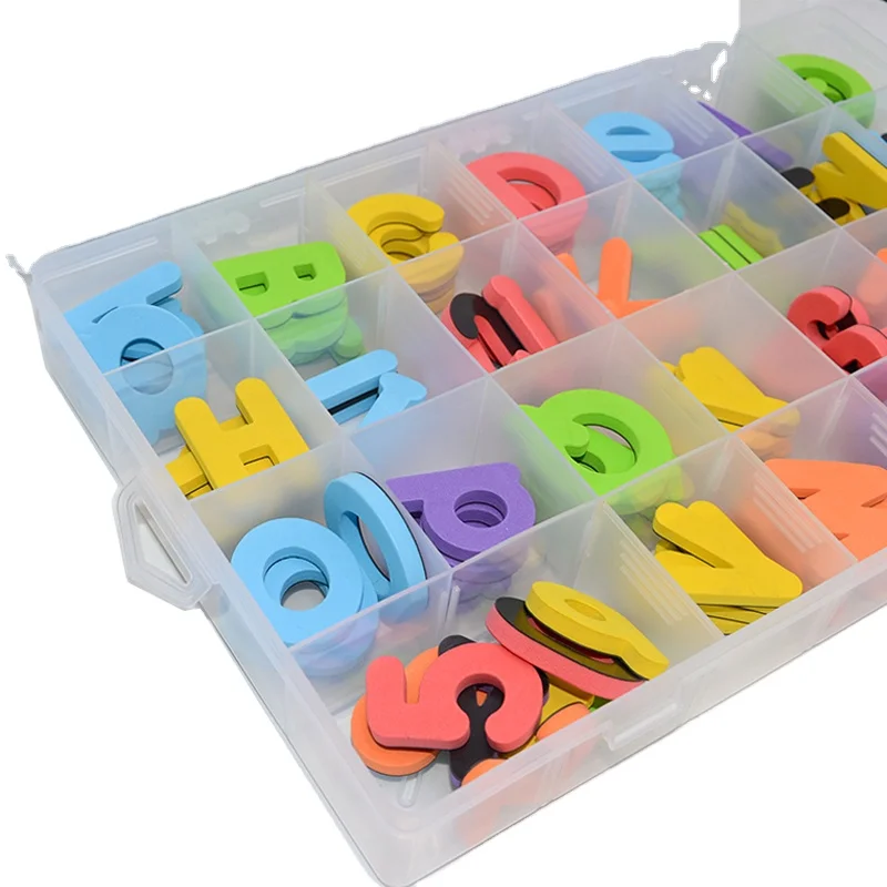 Eco Friendly Eva Educational Foam Alphabet Letters and Numbers Set Boy Tub Water Games Toy Equipment Baby Bath Toys