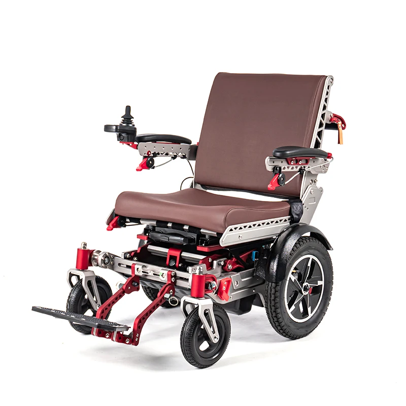 Multifunction Mechanical Folding Lifting Mobility Powerful Electric Power Lift Up Seat Wheelchair