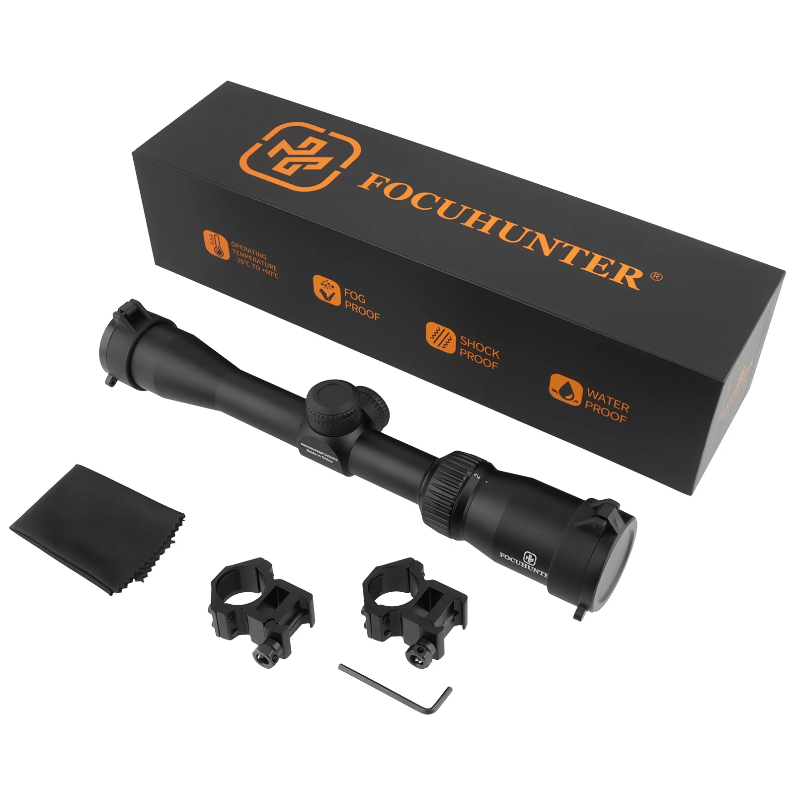New Arrivals OEM ODM 2-7X32 Telescope 25.4mm Optical Sight Zero Reset Telescope accessories for Hunting