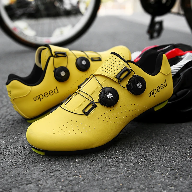 
Custom Made Road Cycling Shoes Men Road Bike Shoes Ultralight Bicycle Sneakers Self-Locking Professional Breathable 