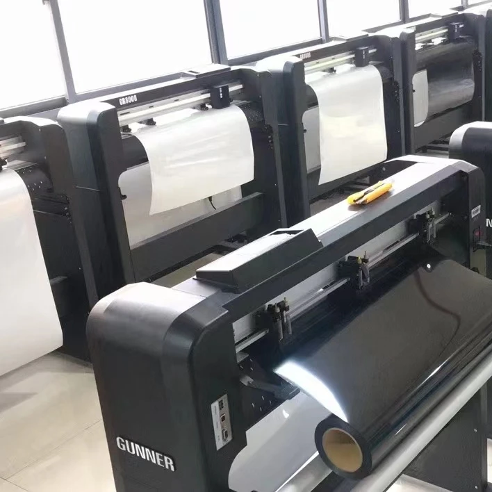 Vinyl Adhesive PVC Plotter Cutting Roll Vinyl Print And Cut Machine for Sign Advertising Window Tint