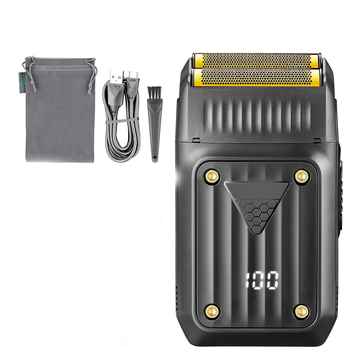 Electric Shaving Machine Portable Beard Trimmer Rechargeable Razor Mini Shaver for Men