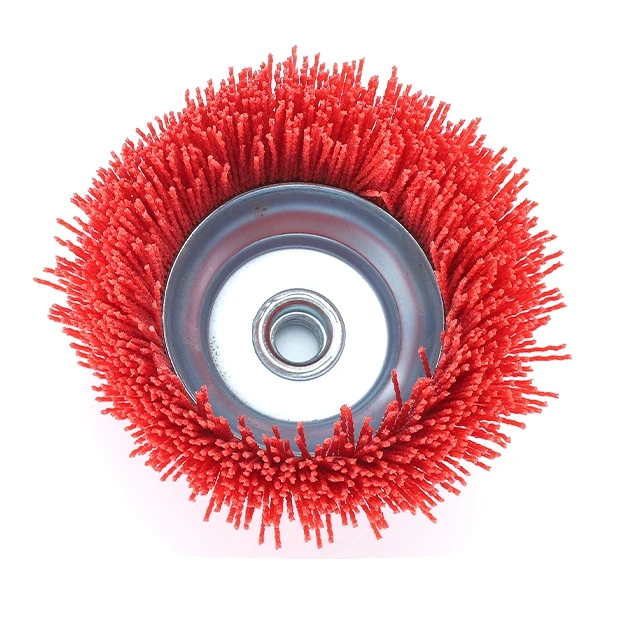 Pexmientas Removal Rust Corrosion Paint Nylon Filament Abrasive Wire Brush Wheel Cup Brush