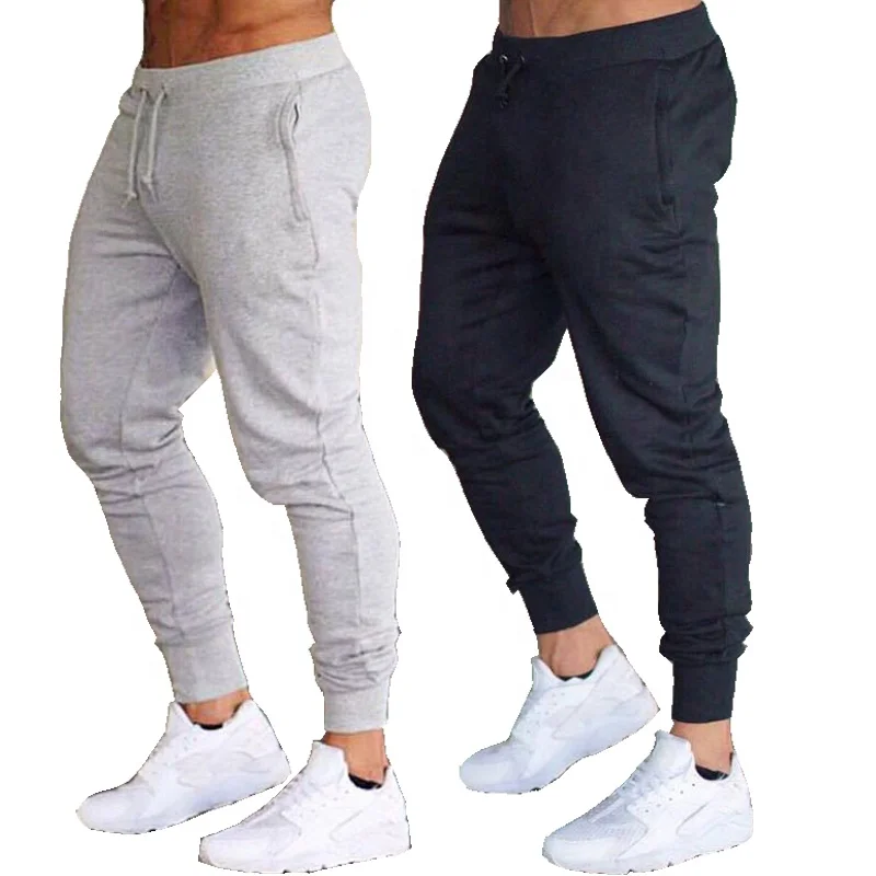 MP020 mens gym pants cotton man sport trousers comfortable gymwear men hip hop trouser drawstring track pants