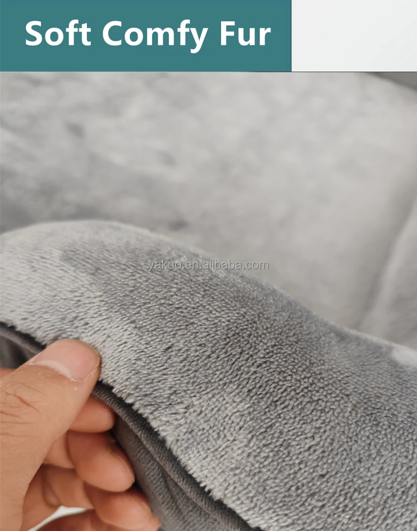 Washable Dog Pet Sofa Bed Mate With Egg Crate Foam Orthopedic Sofa Bed for Dogs Pets