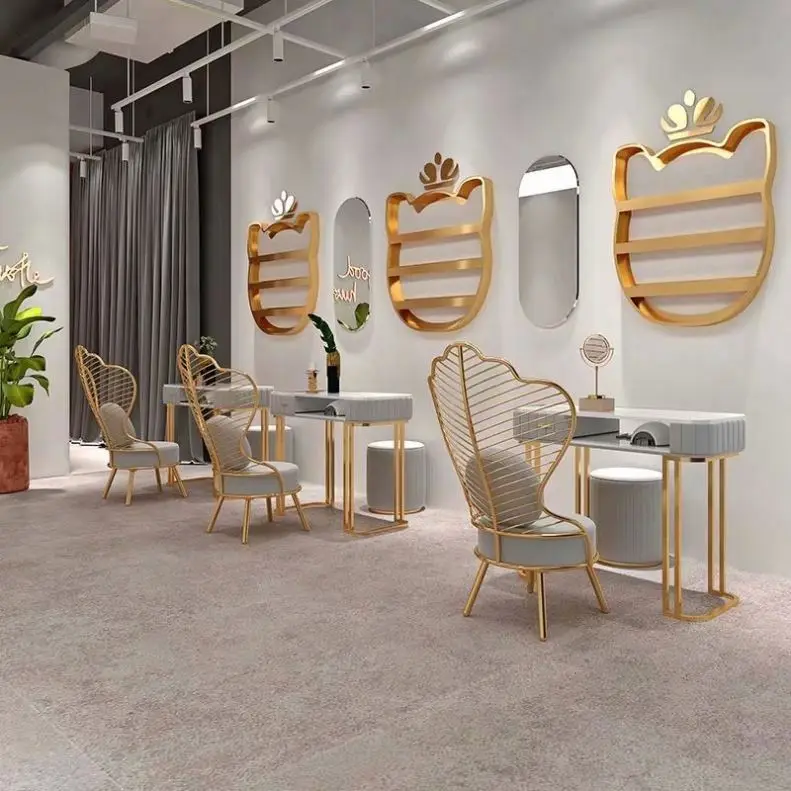 Modern Style Beauty Salon Manicure Station Manicure Nail Table