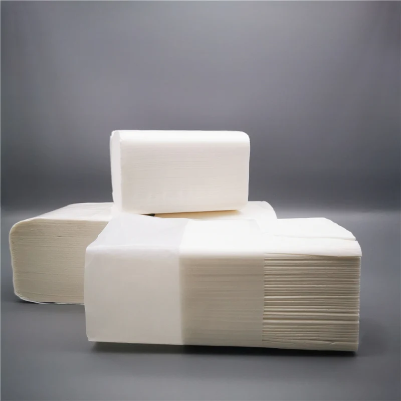 Bulk pack interfold toilet tissues soft packed paper virgin paper bath tissue wholesale