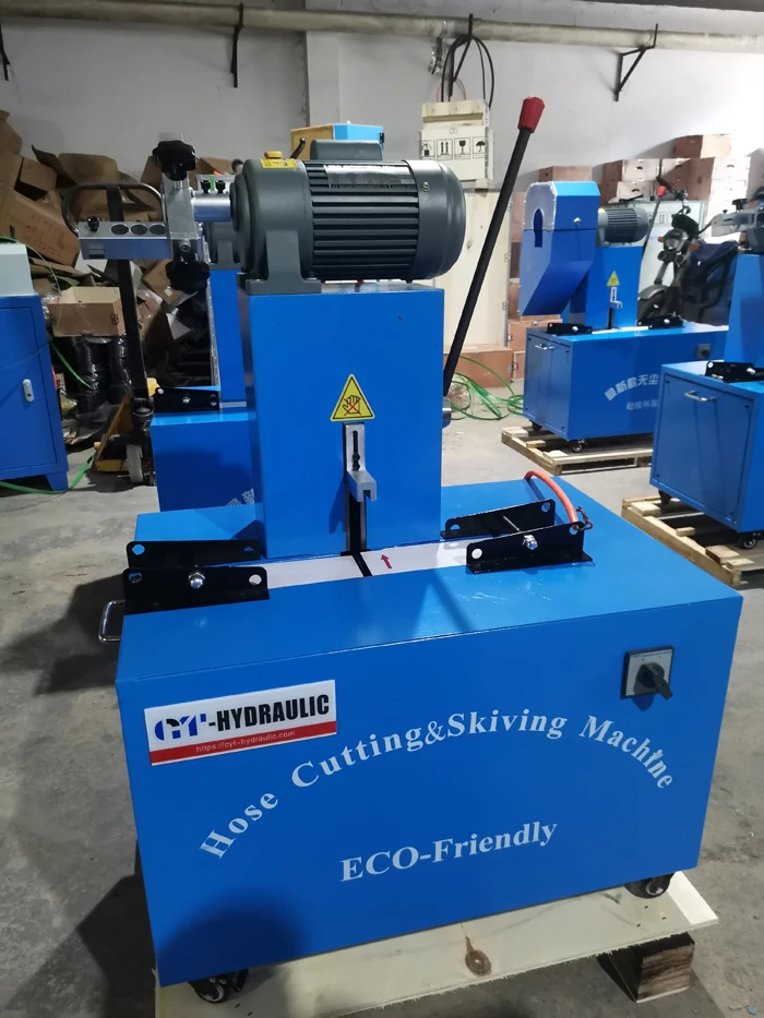 Гидравлическая машина для резки и разрезания шлангов