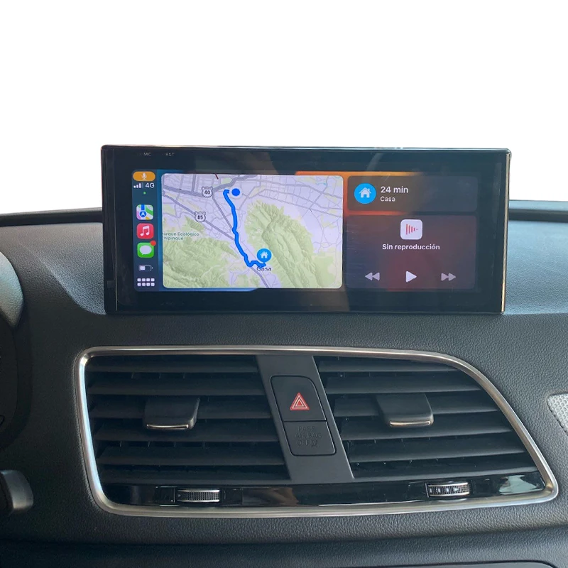 Android System Car Multimedia Stereo For Audi Q3 2012-2018 WIFI SIM IPS Touch Screen GPS Carplay