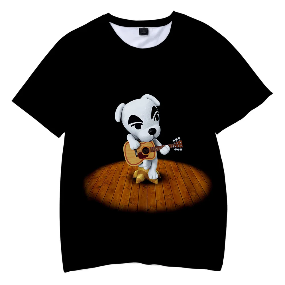 
Hot sale 3D printed Animal Crossing t shirt new Game Animal Crossing Printed design T Shirt 