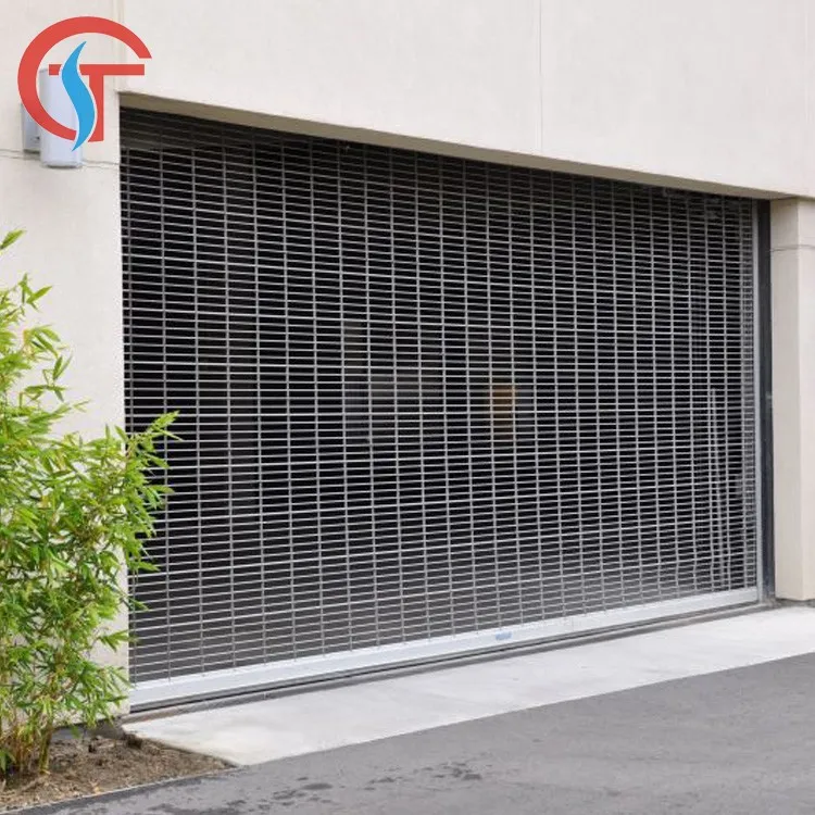 Iron Security Roller Grille Roll Up Gate Automatic