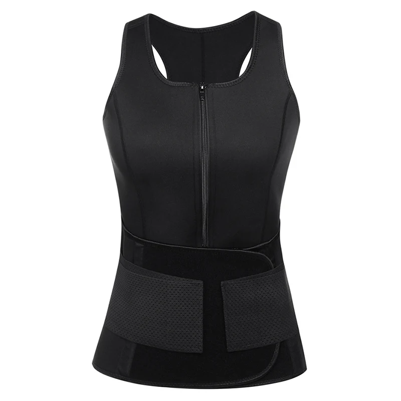 Custom Logo Compression Belt Slim Tummy Control Body Shaper Lose Weight Neoprene Sauna Waist Trainer Vest