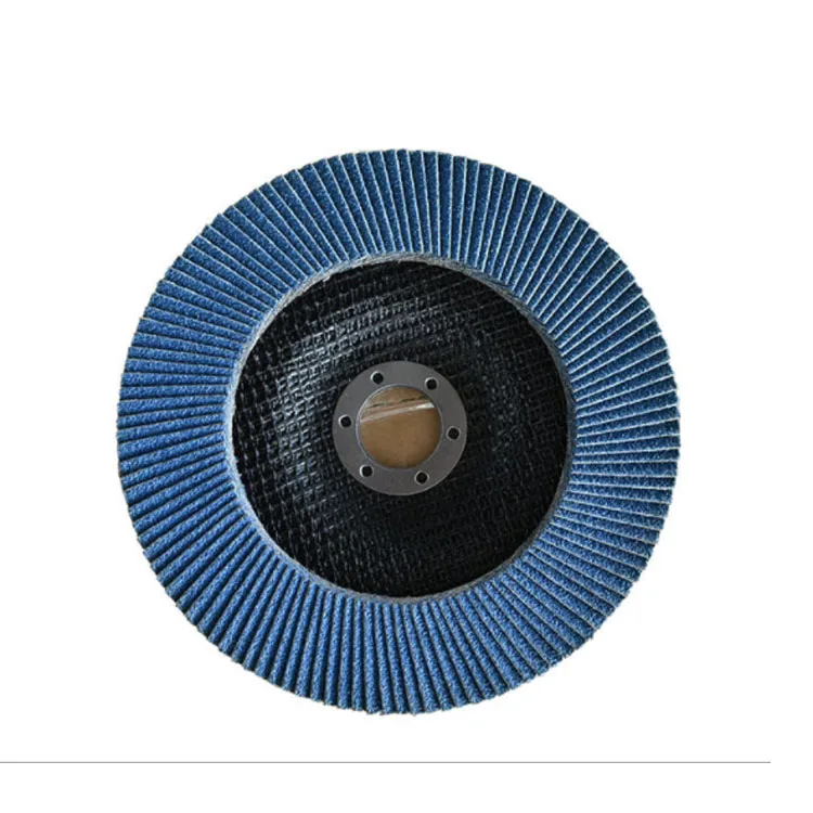 p60 Coated abrasive stainless steel sanding abrasive flap disc