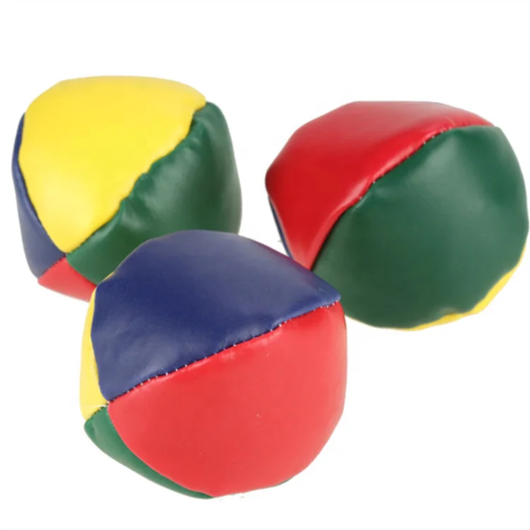  Customize logo Juggling Balls Set Durable Soft Easy Juggle for Beginners Boys Girls