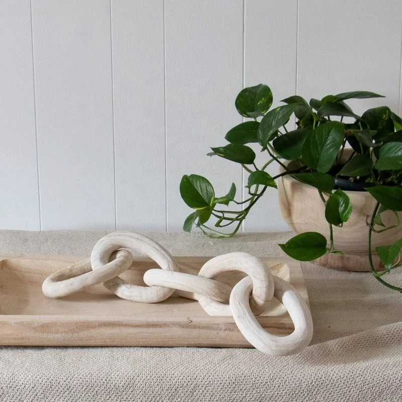 China Big Factory Good Price cheap Rectangular paulownia wood tree trunk trays