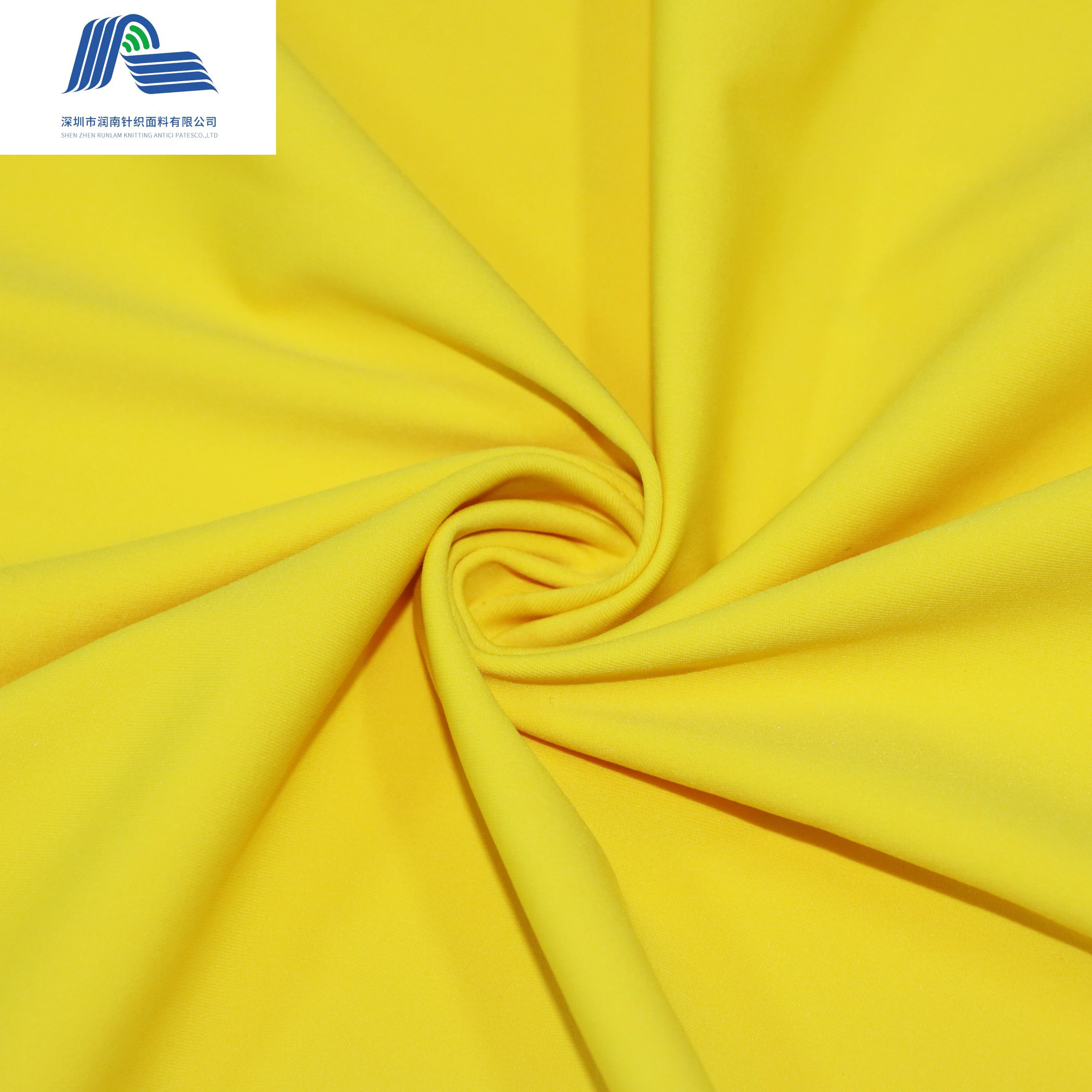 High Quality 225Gsm knitting fabric 69 Polyamide 31 Spandex Interlock seamless Fabric for Yoga Pants