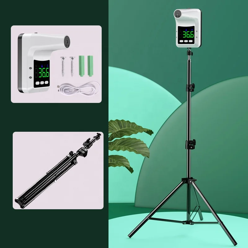 Office thermo meter Body Temperature Scanner Digital Wall Hands Free Wall Mounted Thermo meter