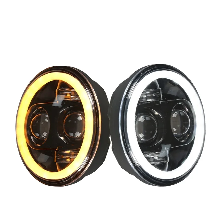 Wholesale Made in China LED Auto Car Headlight 5.75inch 12-24v Round LED Headlight For Car Motorcycle