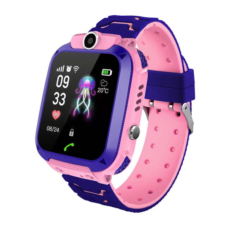New Kids Smart Watch Q12 video Call GPS LBS Boy Girl Tracking Children Sim Card Q12 Smartwatch For Kids ios