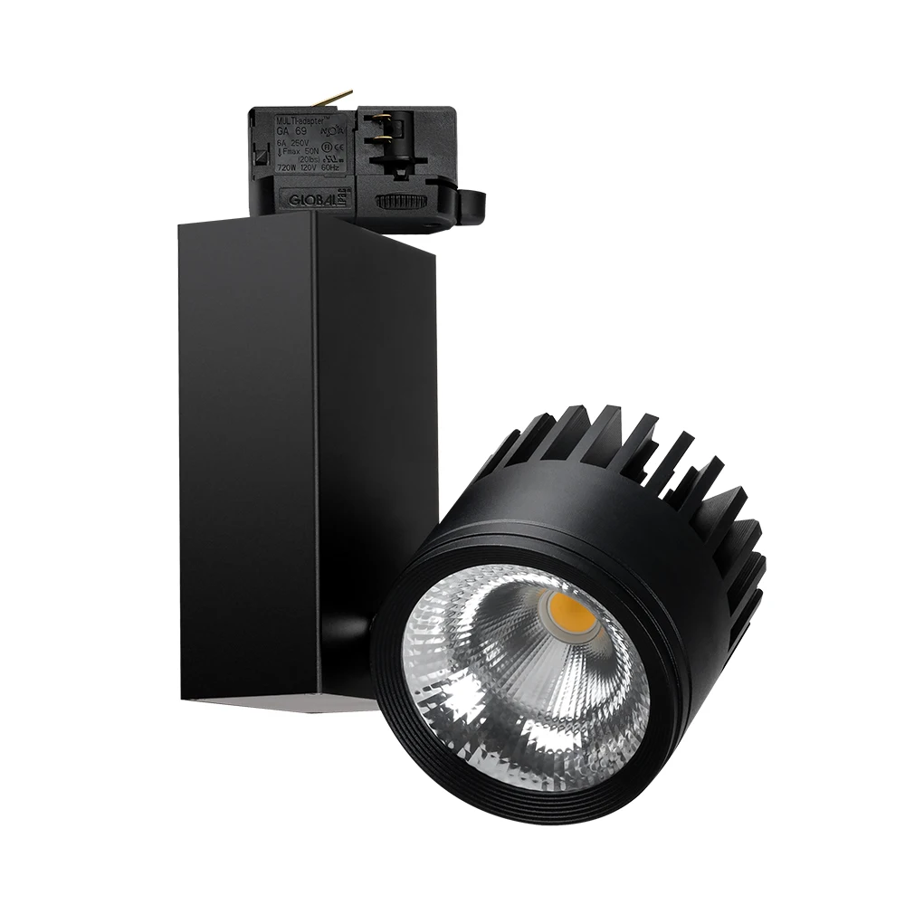 30 Вт cob с регулируемой яркостью rgb wifi изменение цвета светодиодный Трековый