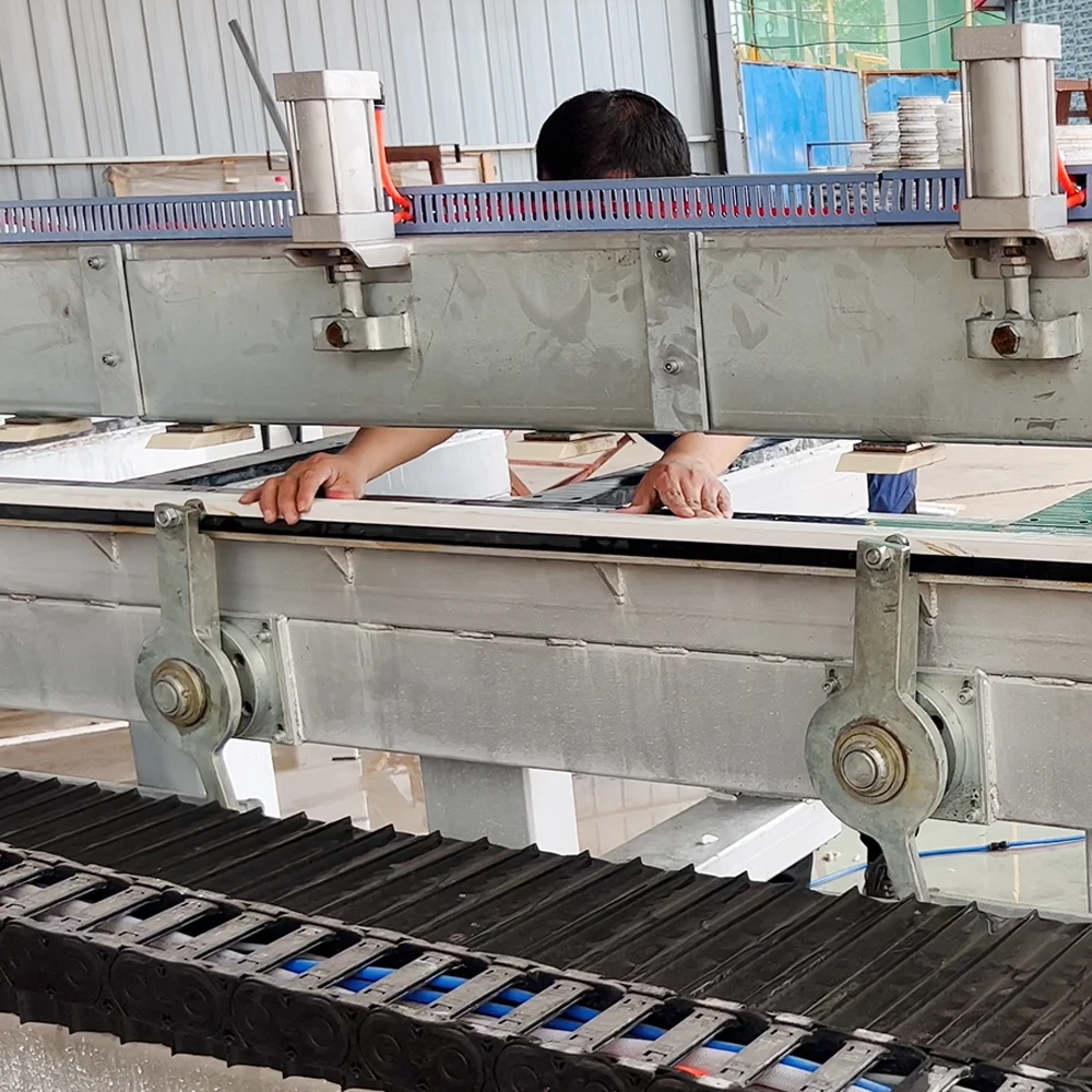 OSC-M Automatic Chamfering machine for  quartz  sintered slab stone