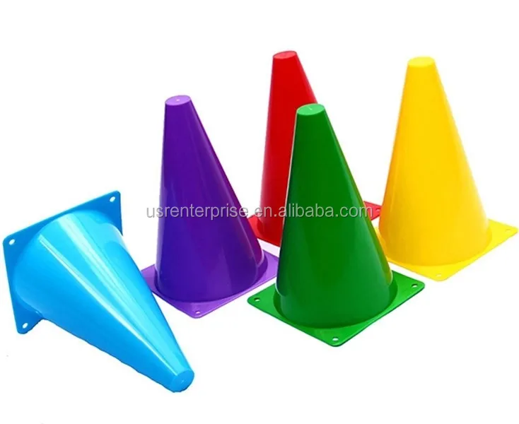 Plastic Agility Training Cones for Soccer and Football Essential Football Accessories