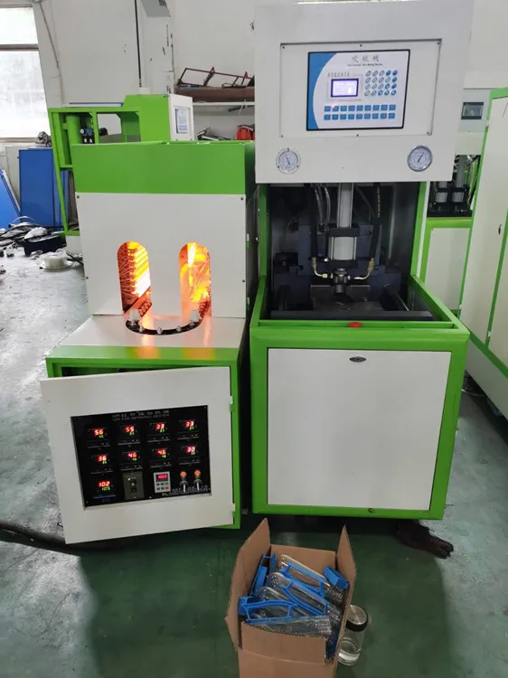 
Plastic PET Water Bottle Blowing Making Machines With Handle 