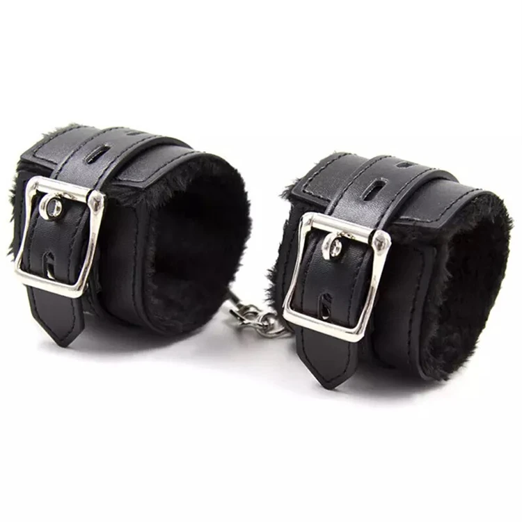 Soft PU Leather Handcuffs Restraints Bondage Sex Products Ankle Cuffs Bondage Slave Sex Toys for Couple