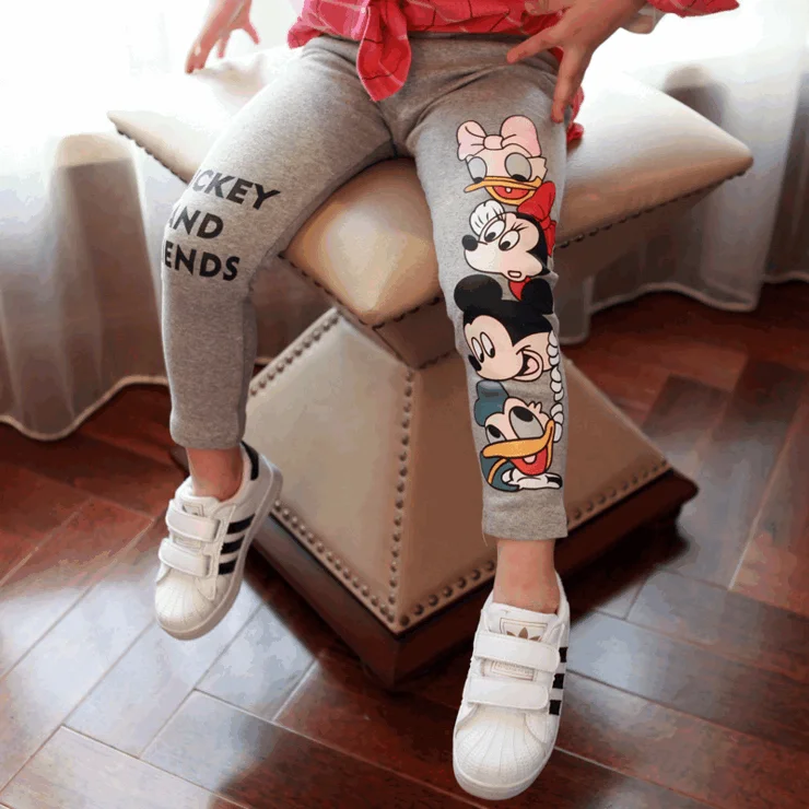 Autumn Girls Pants Warm Girls Leggings Kids Children cartoon Pants Girls Clothing For kids