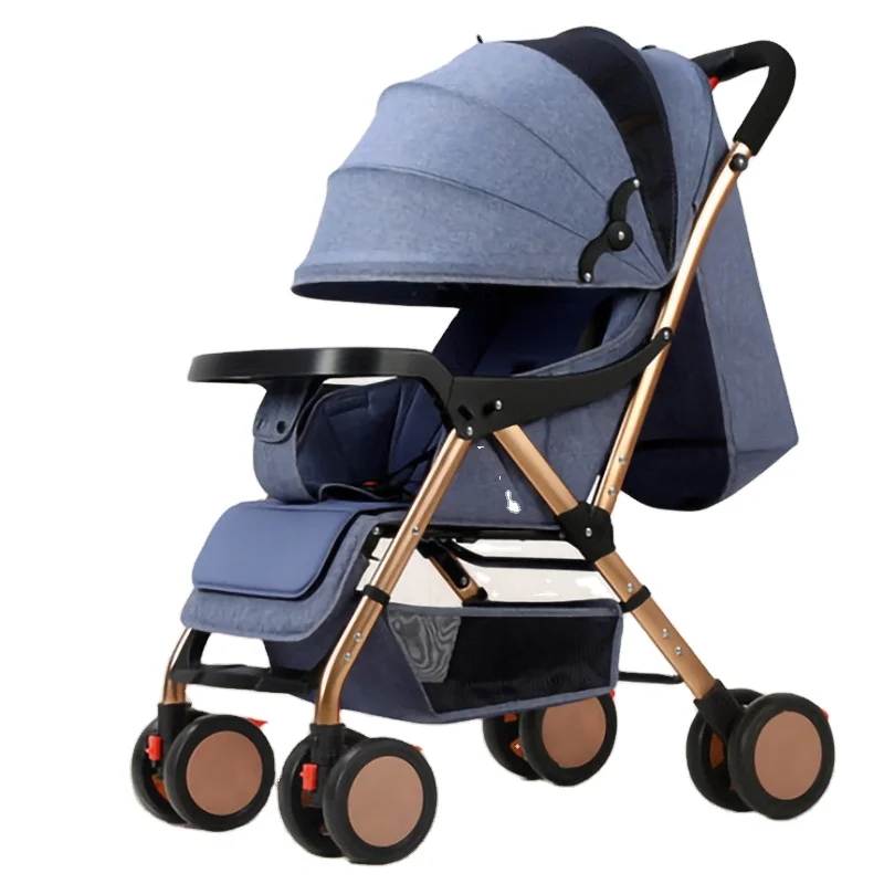 
Дешевая коляска 3 в 1, Роскошная детская коляска, многофункциональная детская коляска с корзиной 