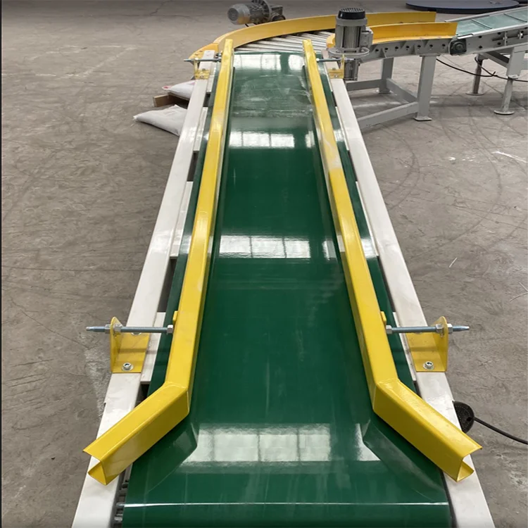 800mm Wide Belt Conveyor Height Adjustable Rubber Belt Conveyor sidewall Belt Conveyor