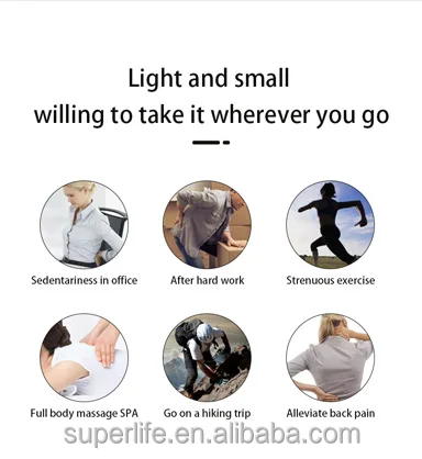 Portable muscle 6 hours endurance Cordless LCD Display muscles Massage Gun