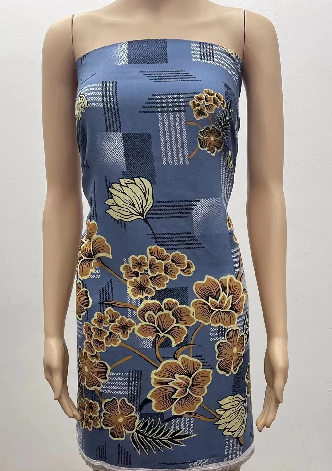 100% rayon fabric 35 big flower digital print rayon for somali dress women abaya