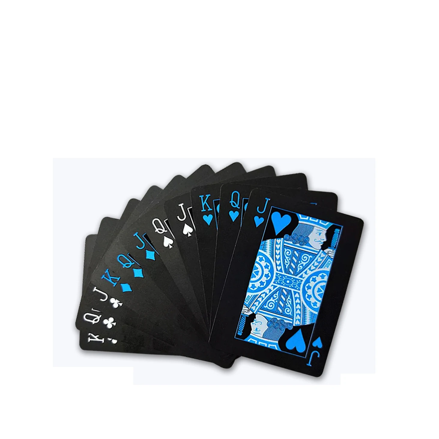 Waterproof Poker Card Cheap Plastic Pvc Rfid Customized Playing Card No Minimum Cards Poker Custom Packaging pink gold black red